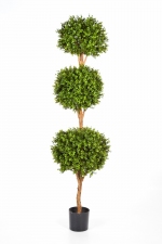 Kunstplant Buxus Triple Ball Tree 190cm