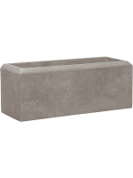 Polystone rectangle greyl 44x17x17cm