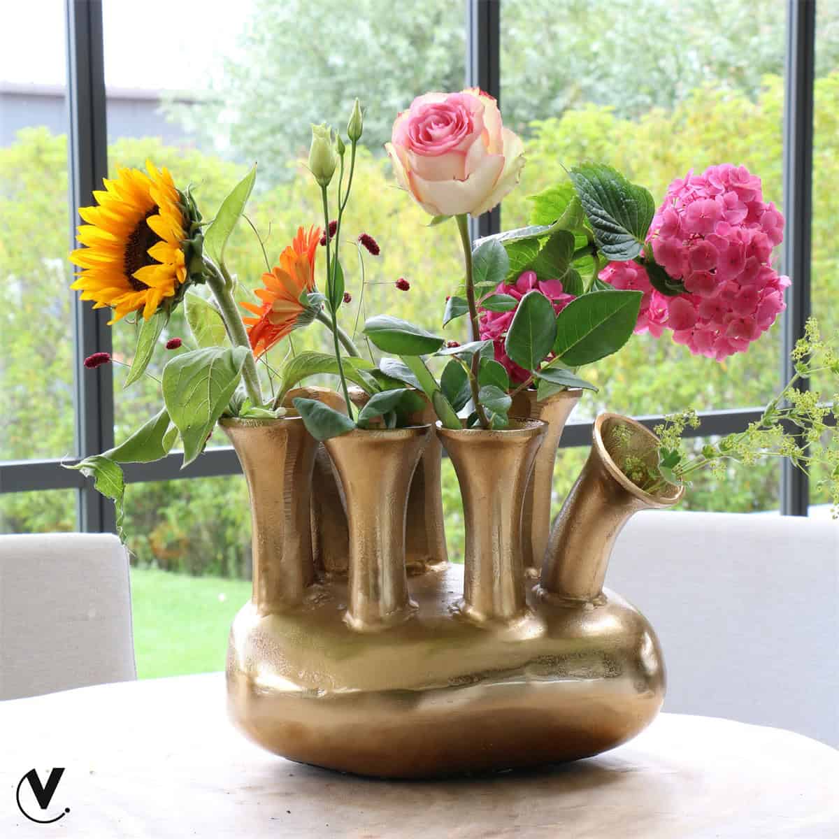 Vaas Amsterdam goud Ø43 x H33 cm - Afbeelding 2