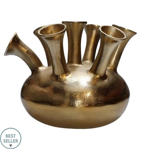 Vaas Amsterdam goud Ø43 x H33 cm