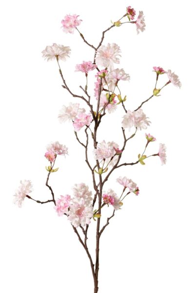 Kunstbloem Perzikbloesemtak lichtroze 110cm