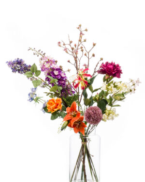 Kunstboeket XL Flower bomb 108cm