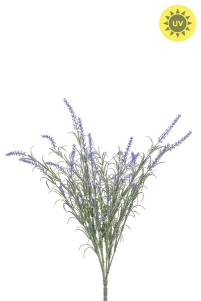 Kunstplant Lavendel bush licht paars 40cm UV
