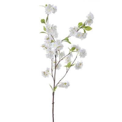 Kunstbloesemtak 88cm wit